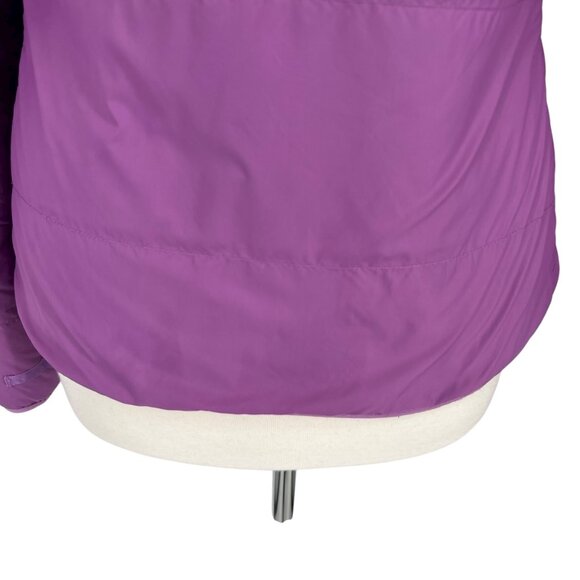 Mountain Hardwear Reversible Sherpa Fleece Womens Jacket Purple Blue Size Medium - Picture 8 of 16